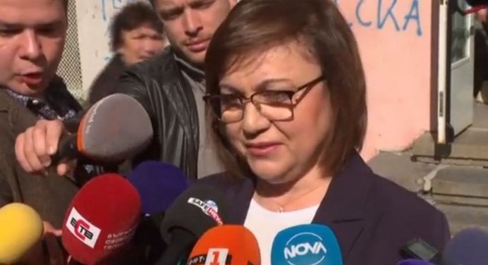 Нинова също даде своя глас: Гласувах за по-високи доходи и по-ниски цени (ВИДЕО)
