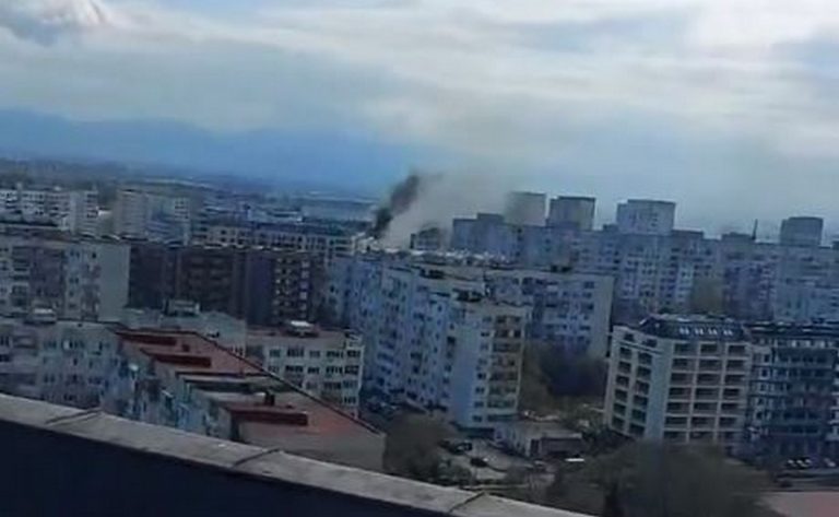 Пламъци и дим в София: Човек загина (ВИДЕО)