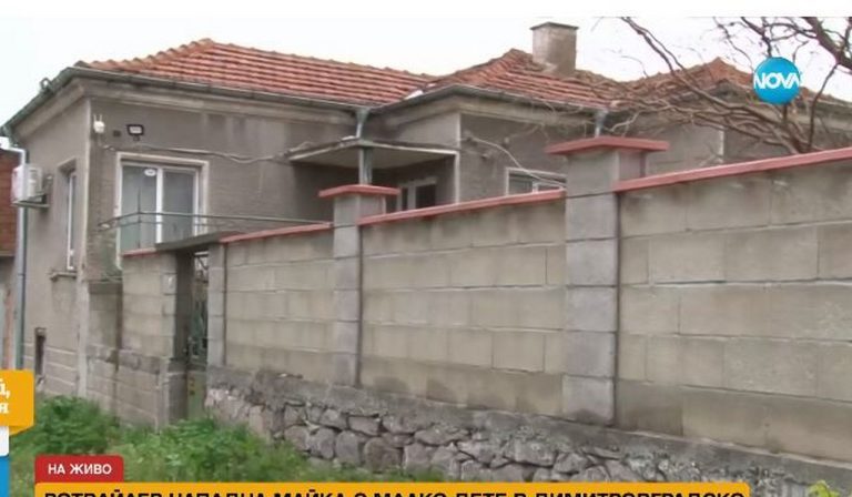 Агресивен ротвайлер oставен без надзор нахапа жестоко майка на едногодишно дете (ВИДЕО)