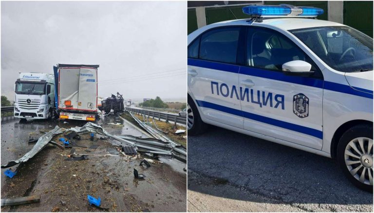 Две катастрофи блокират АМ „Хемус“, километрични опашки