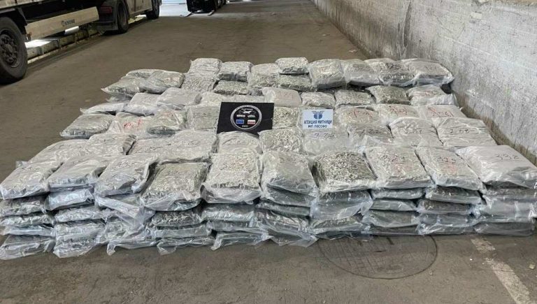 Турски шофьор задържан с 362 кг марихуана за 3 млн. евро на „Лесово“