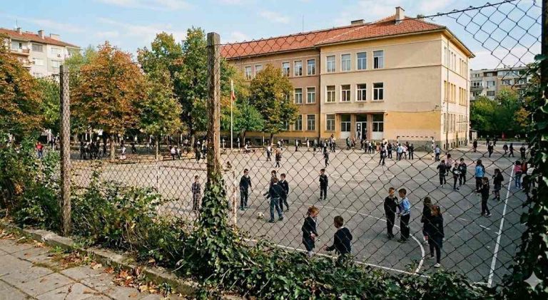 Охранител в пловдивско училище нападнат при опит за кражба на метален кран