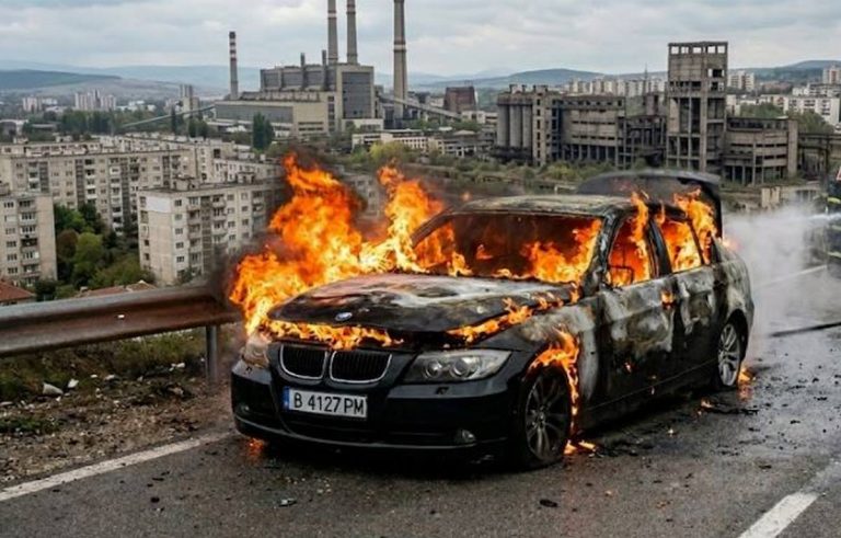 22-годишен задържан за умишлен палеж на автомобил в село Черна