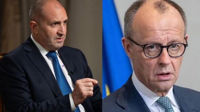 Румен Радев на първа официална визита в Берлин, среща се с Фридрих Мерц