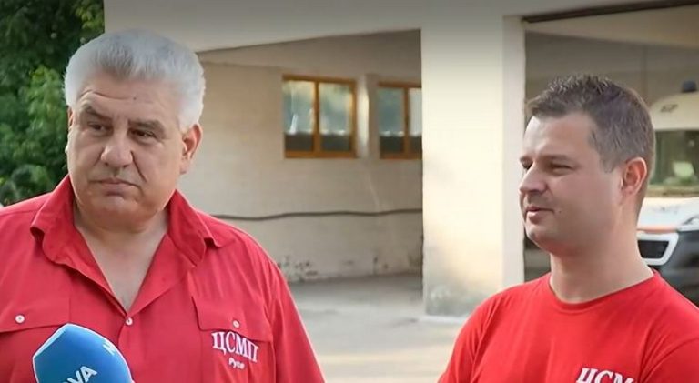 Екип на Спешна помощ в Русе спаси родилка и новородено при раждане пред болницата