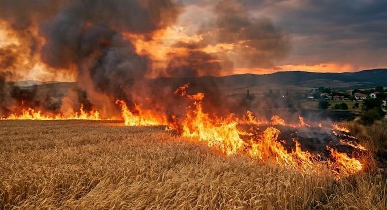 Пожарната потуши 101 пожара за денонощие без пострадали