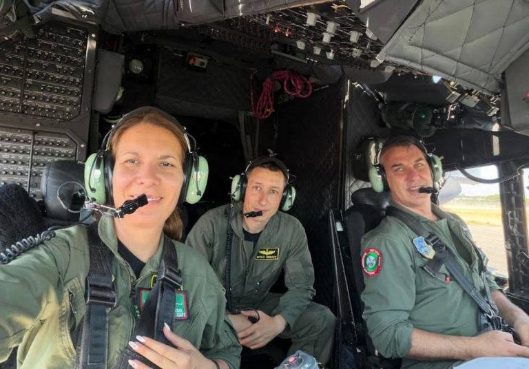 ВВС транспортираха бебе за лечение в Рим със C-27J Spartan