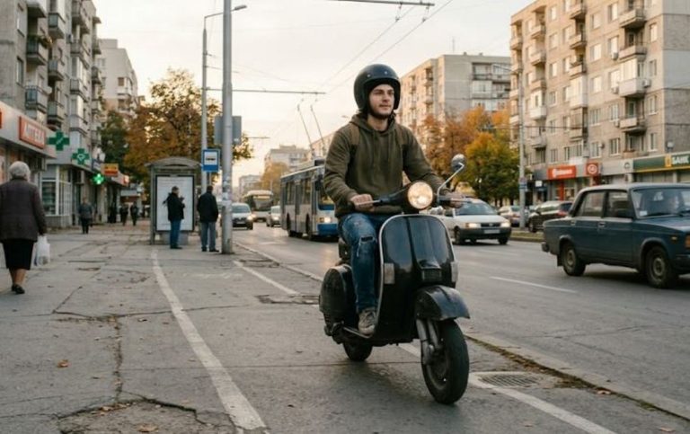 Мъж с тежка травма след падане със скутер в село Габрица